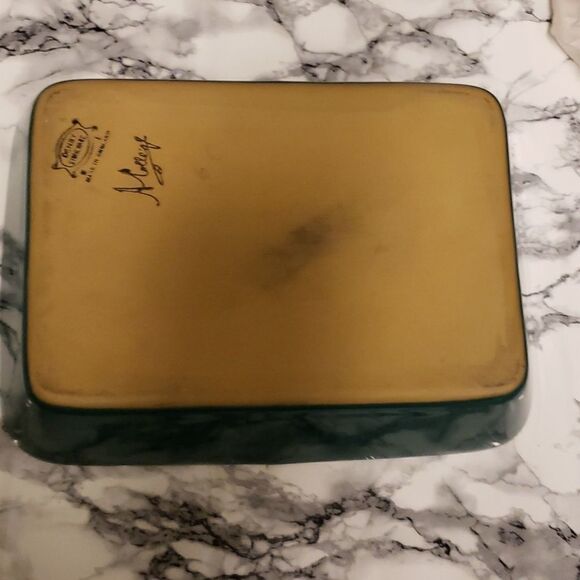 𝅺Denby Stoneware Greenwheat Oven Dish with cover and handle vintage like new - Picture 6 of 11